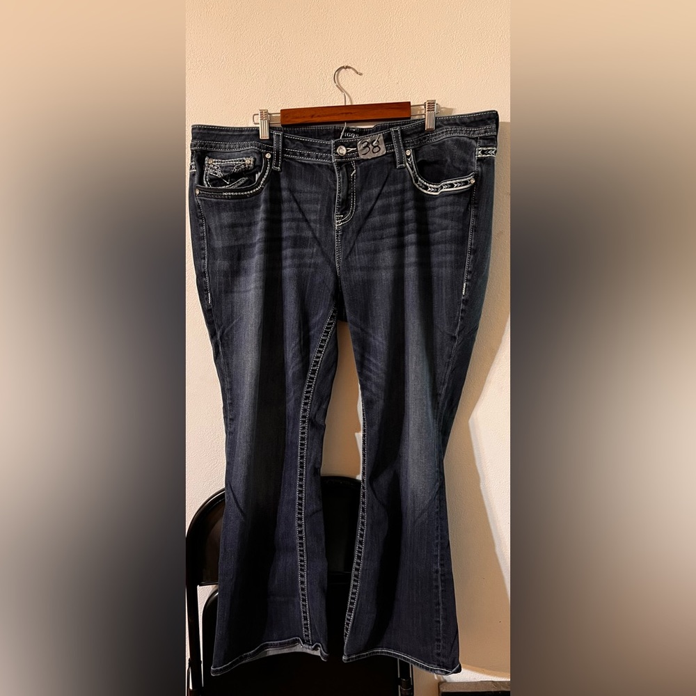 Women’s Vigoss Dublin slim boot cut jeans size 22